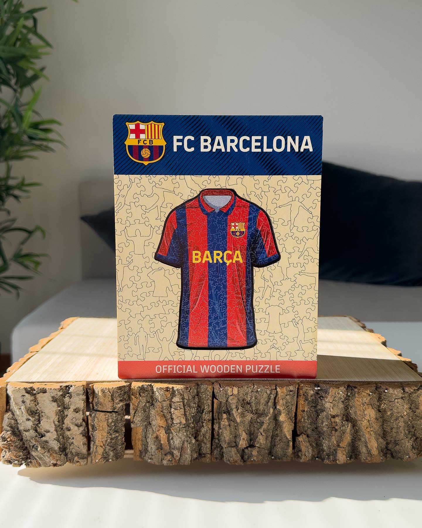 Puzzle Football Mural