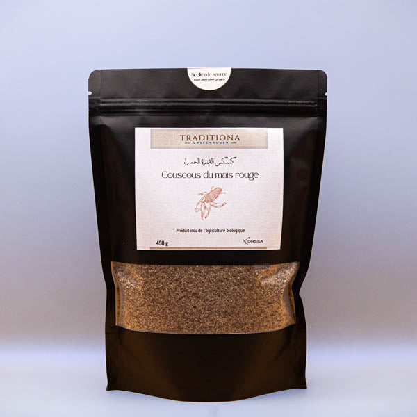 Couscous du maïs rouge